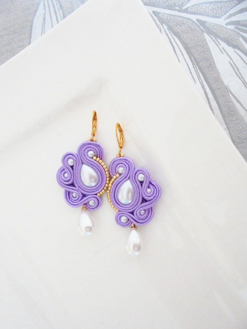 Soutache náušnice