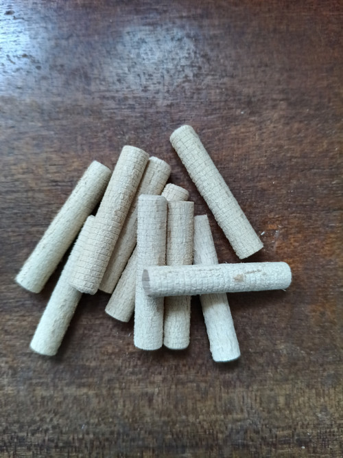 Dřevěný soustružený kolíček pr. 7mm/36mm, 10ks
