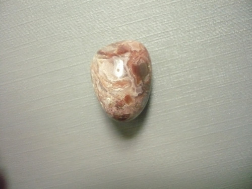 Troml. – krajkový achát 23 mm, č.10