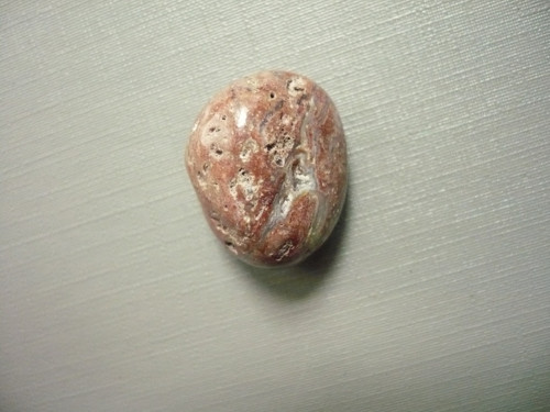 Troml. – krajkový achát 23 mm, č.16