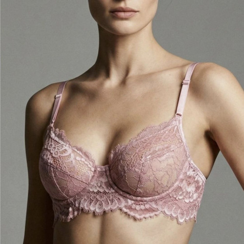 Podprsenka Rose Touch – vyztužená s kosticí (55 cm