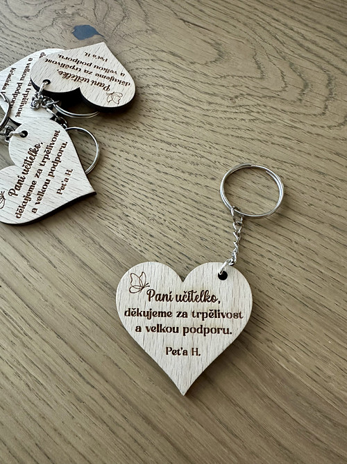 Klíčenka pro paní učitelku/vychovatelku/ředitelku