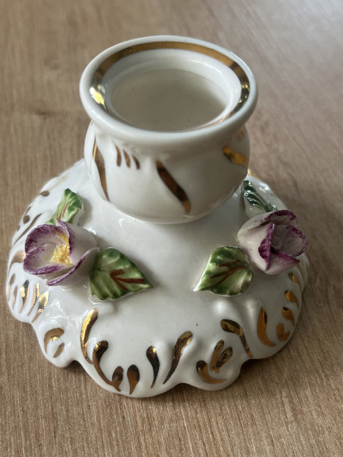 Svícen Fena porcelán