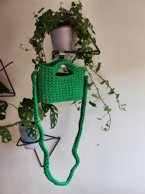 Kabelka Simple Green Apple