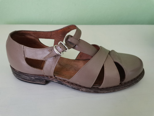 Retro pánské kožené sandály