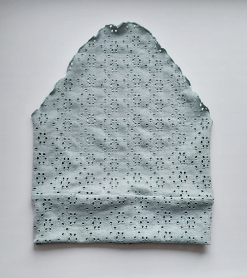 Šátek na jaro obvod hlavy 48 - 51 cm