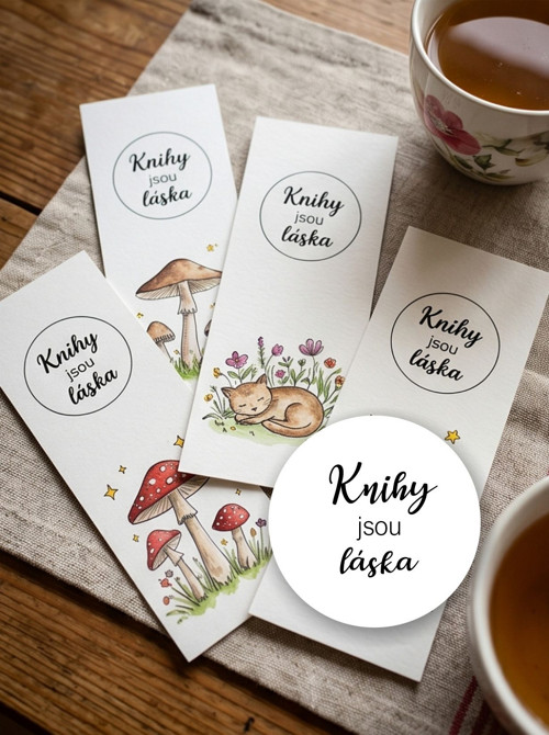 Razítko Knihy jsou láska