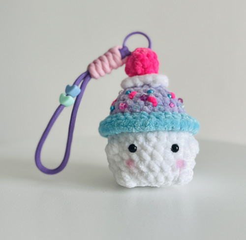 Cupcake na šňůrce – dárek pro kamarádku