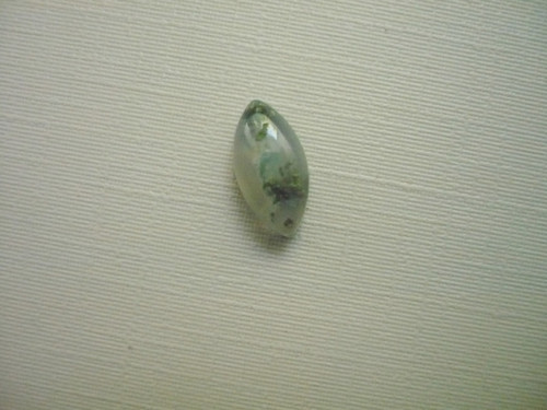 Kabošon - achát mechový 12 mm, č.15Df
