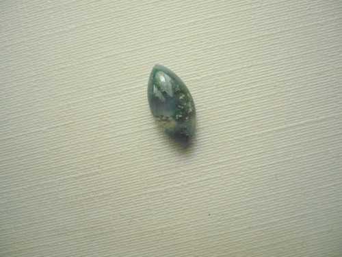 Kabošon - achát mechový 12 mm, č.37Df