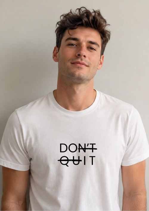 Pánské tričko "Don't quit, do it"