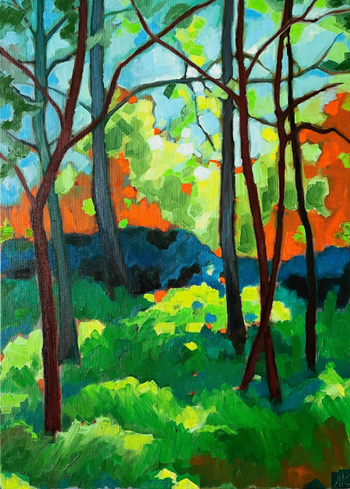 Z plenéru, 50 x 70 cm