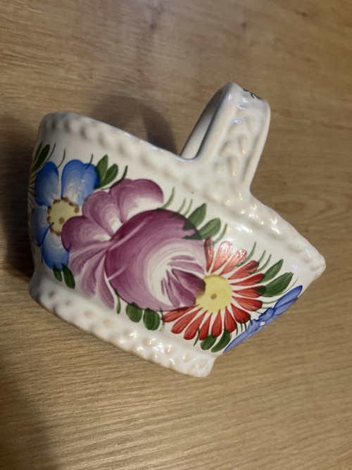 Chodská keramika-košíček — foto 1