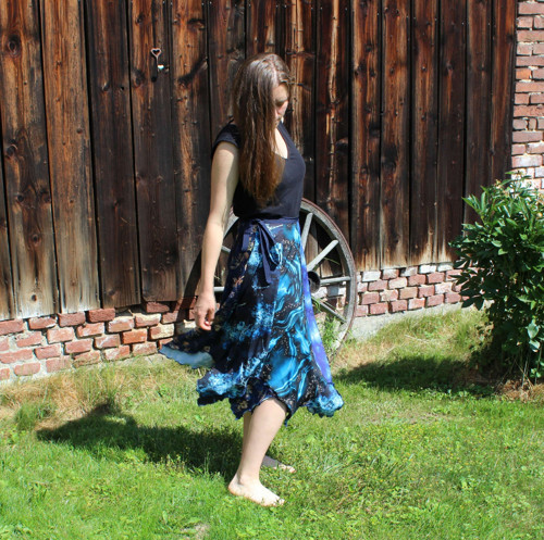 Cípatá zavinovací sukně Gypsy I.