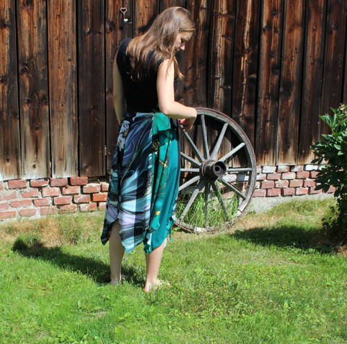 Cípatá zavinovací sukně Gypsy II.