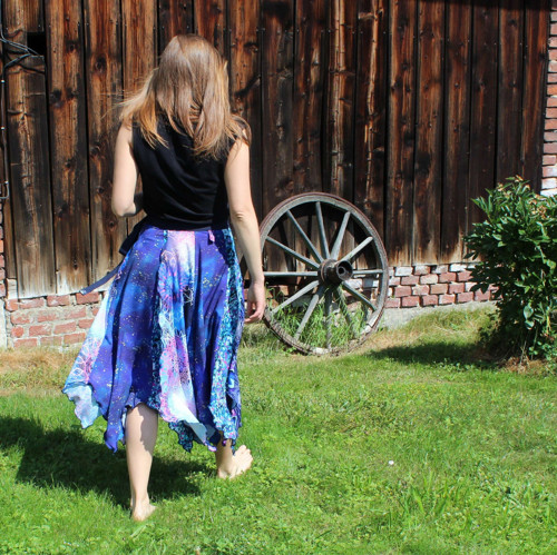 Cípatá zavinovací sukně Gypsy V.