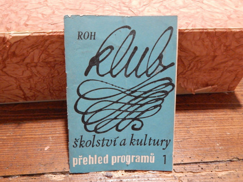 ROH klub školství a kultury- program 1/1972