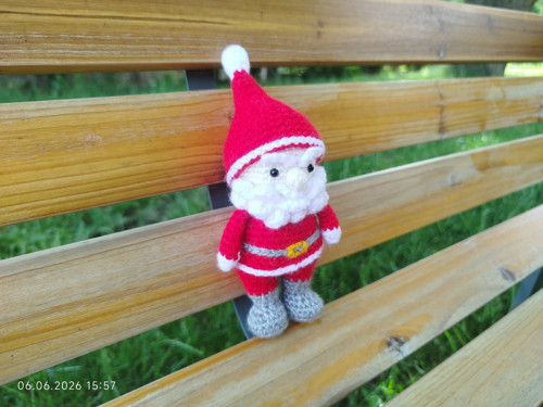 Handmade Amigurumi Santa Claus