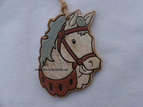 Keramický koník/ skladem