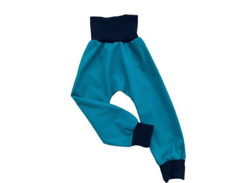 Softshell baggy petrol LETNÍ