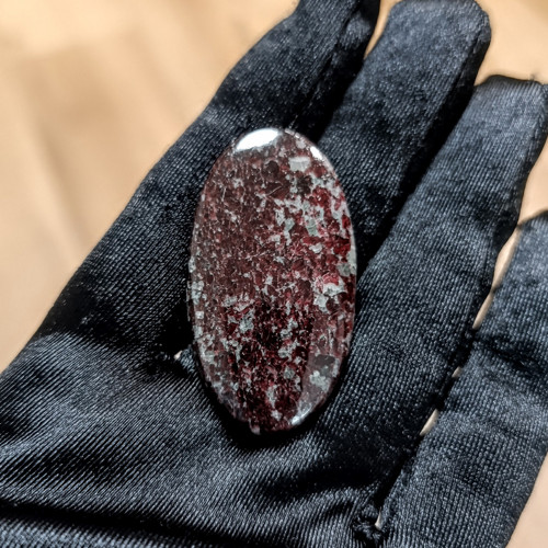 Eudialit, ID 5744, 45x24 mm