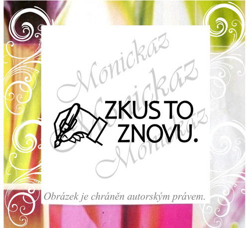 Zkus to znovu 2605. Razítko.