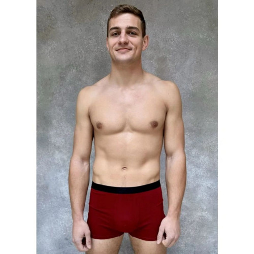 Boxerky MIKE vínové (Vel. S, M)