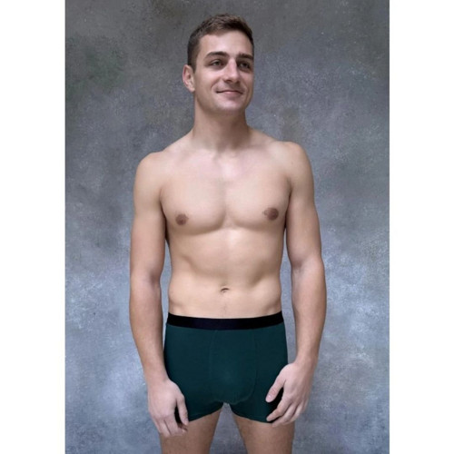 Boxerky THEO tmavě zelené (Vel. M)