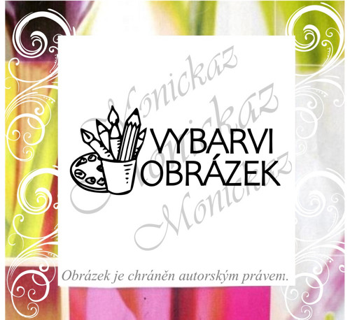 Vybarvi obrázek 2612. Razítko