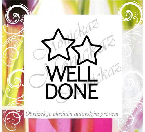 Well done AJ 2679. Razítko. — foto 1