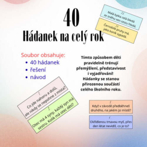 Hádanky na celý rok