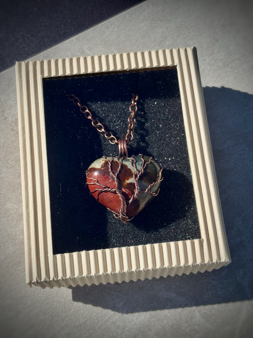 Dárková krabička světlá s oknem 8x10 cm