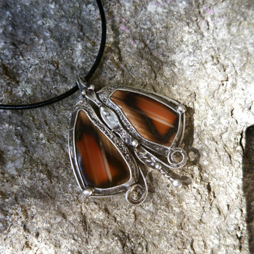 Achát Sumatra, handmade přívěsek ACHATTÉ