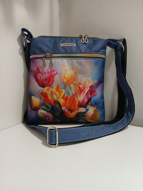 Mini kabelka Tulipány