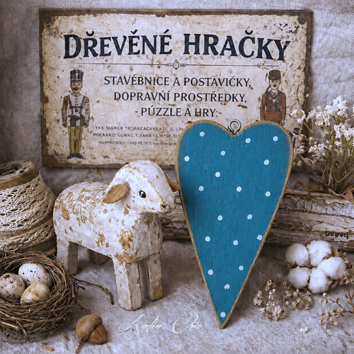 Srdíčko Veselé puntíky