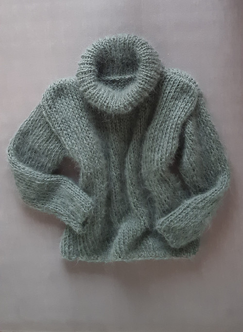 Zelený svetr — foto 1