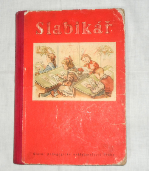J. Hřebejková, F. K. Sedláček: SLABIKÁŘ, 1957