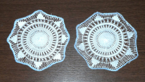 2x starožitná dekorační DEČKA