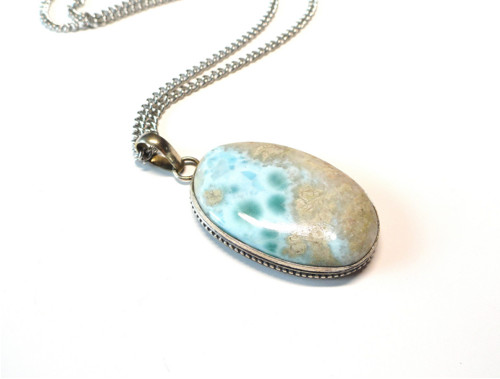 Larimar - řetízek z chirurgické oceli