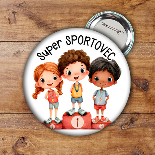 Placka Super Sportovec