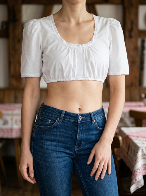 Crop top: Vintage