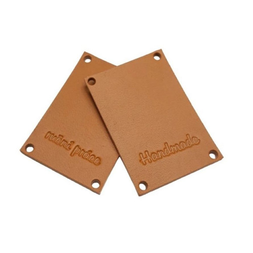 Cedulka HANDMADE 60x40mm - 1kus — foto 1