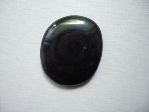 Placka - obsidián 48 mm, č.453w