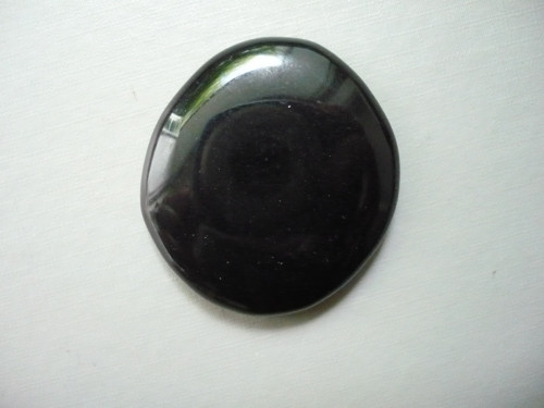 Placka - obsidián 44 mm, č.471w