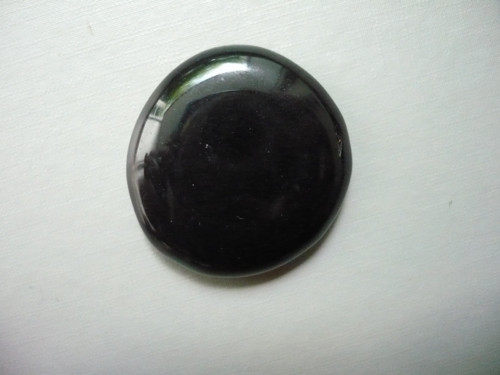 Placka - obsidián 38 mm, č.474w
