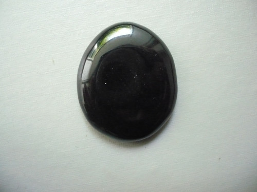 Placka - obsidián 41 mm, č.483w — foto 1