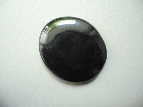 Placka - obsidián 47 mm, č.486w — foto 1
