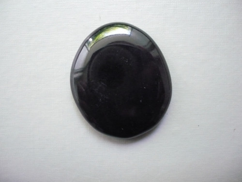 Placka - obsidián 44 mm, č.495w — foto 1