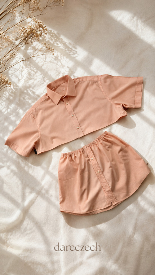 Set – cropped košile & sukně