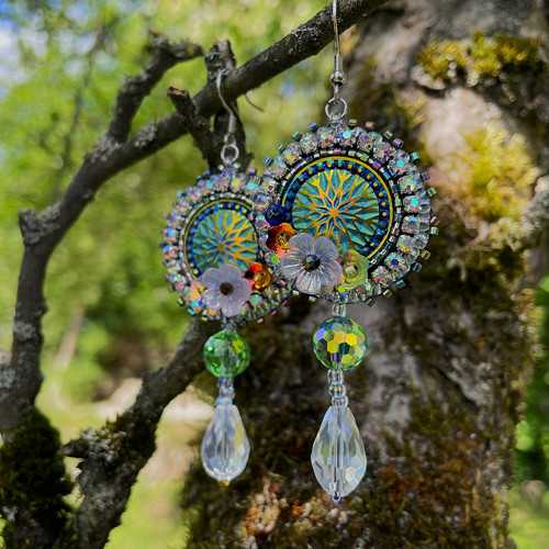 Vyšívané náušnice Whisper of Fairies Coll. 2026 II